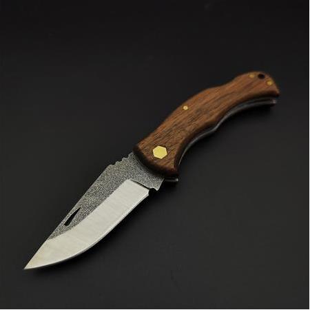 El yapımı N690 çelik kamp çakısı