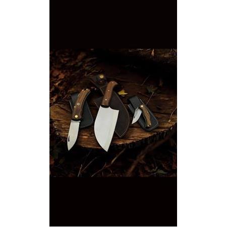 El yapımı üçlü kamp seti