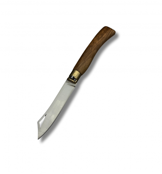 boğazdan Kilitlemeli tanto model ceviz ağacı kabze 41 16 çelik Çakı