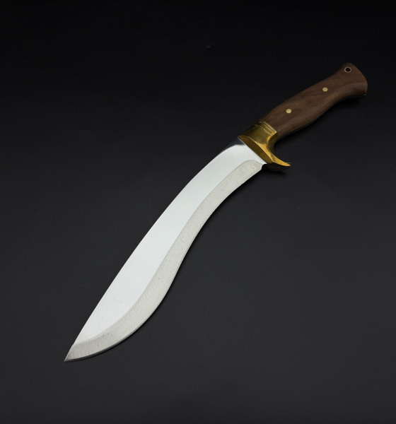 pirinç balçak ceviz ağacı kabze 41 16 Çelik kukry model orman palası