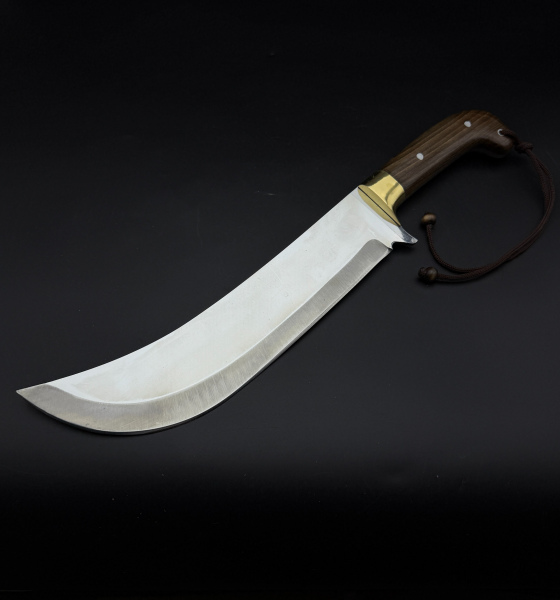 pirinç balçak ceviz ağacı kabze 41 16 Çelik özel üretim dolunay palası